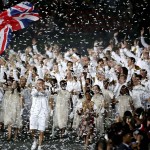 The opening ceremony of the 2012 Summer Olympic Games in London, July 27, 2012.