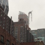 126 West  57th st, Called One57,  the crane was broken.