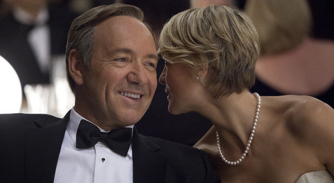 Television Programme: House of Cards with Kevin Spacey as Frank