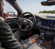 2019 Cadillac CT6 with Super Cruise engaged.